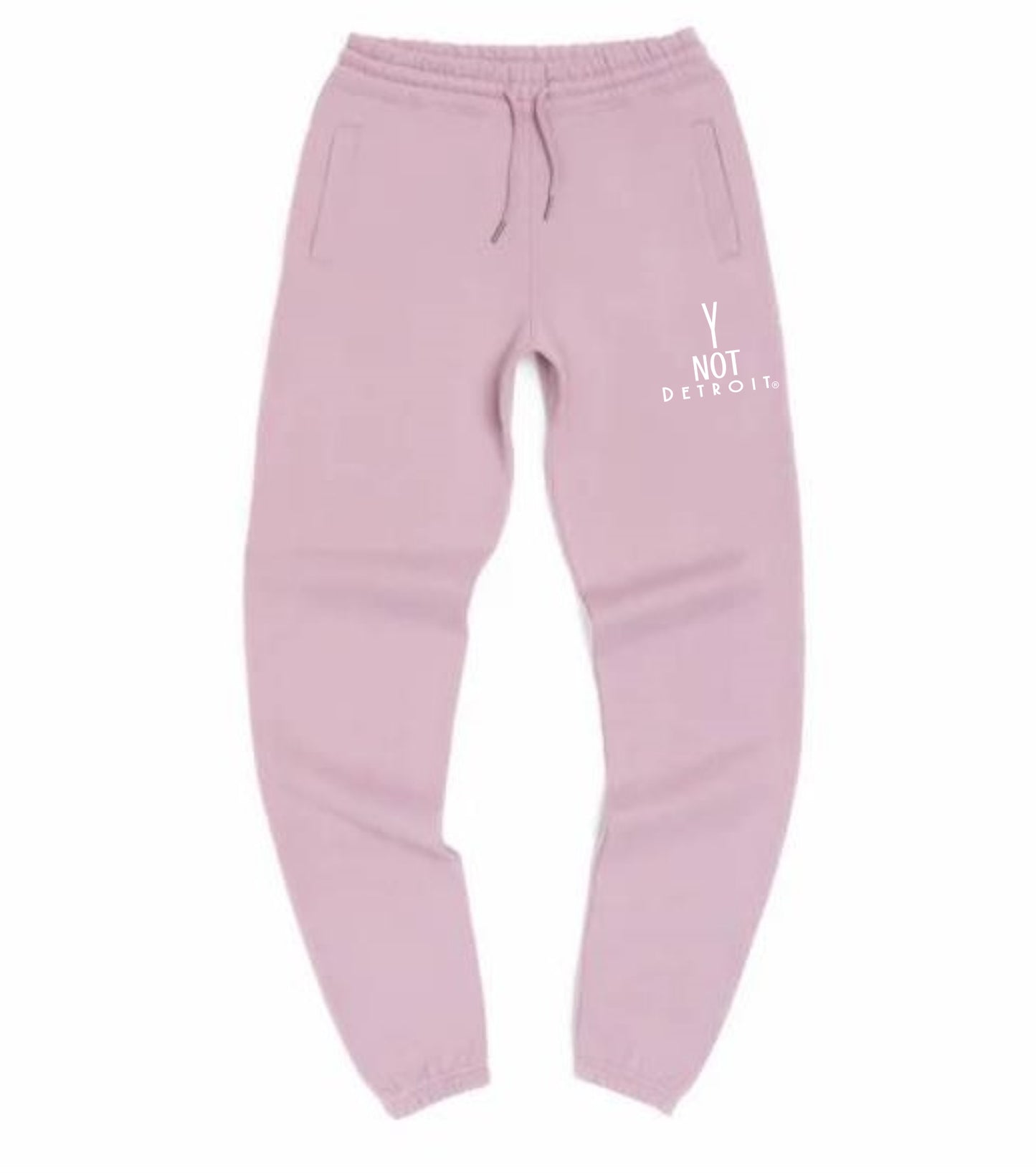 Y Not Detroit logo sweatpants