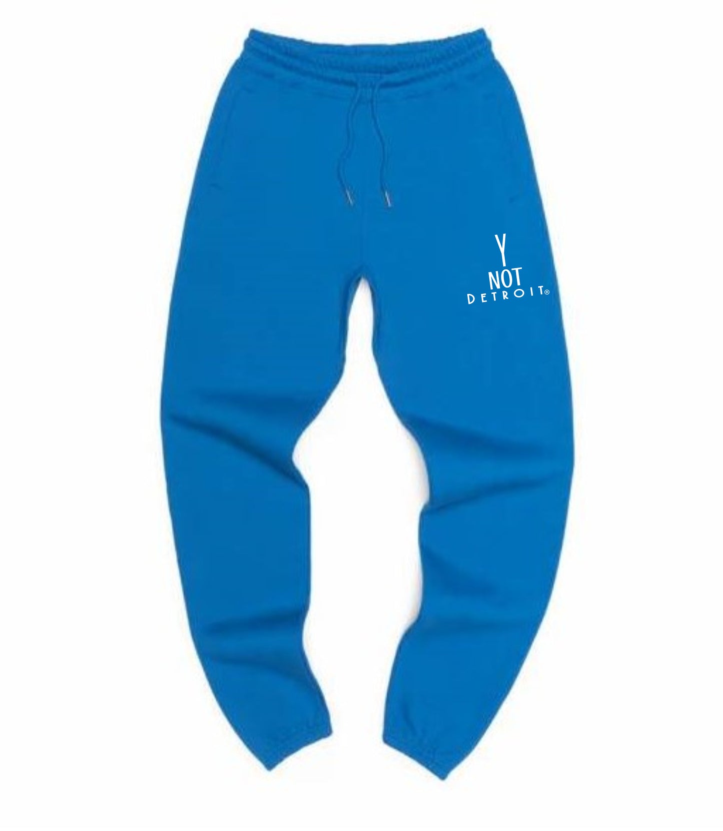 Y Not Detroit logo sweatpants