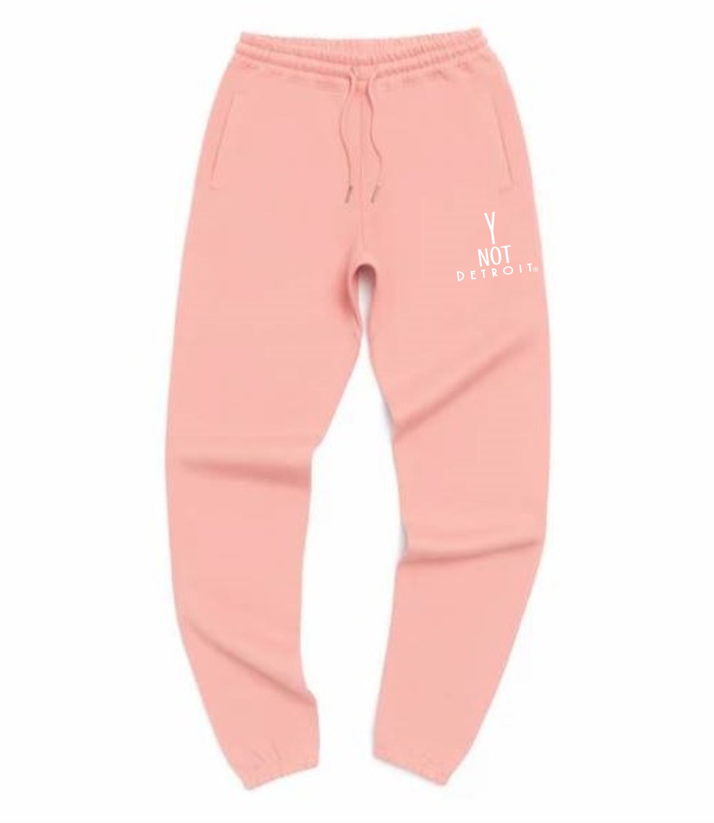 Y Not Detroit logo sweatpants