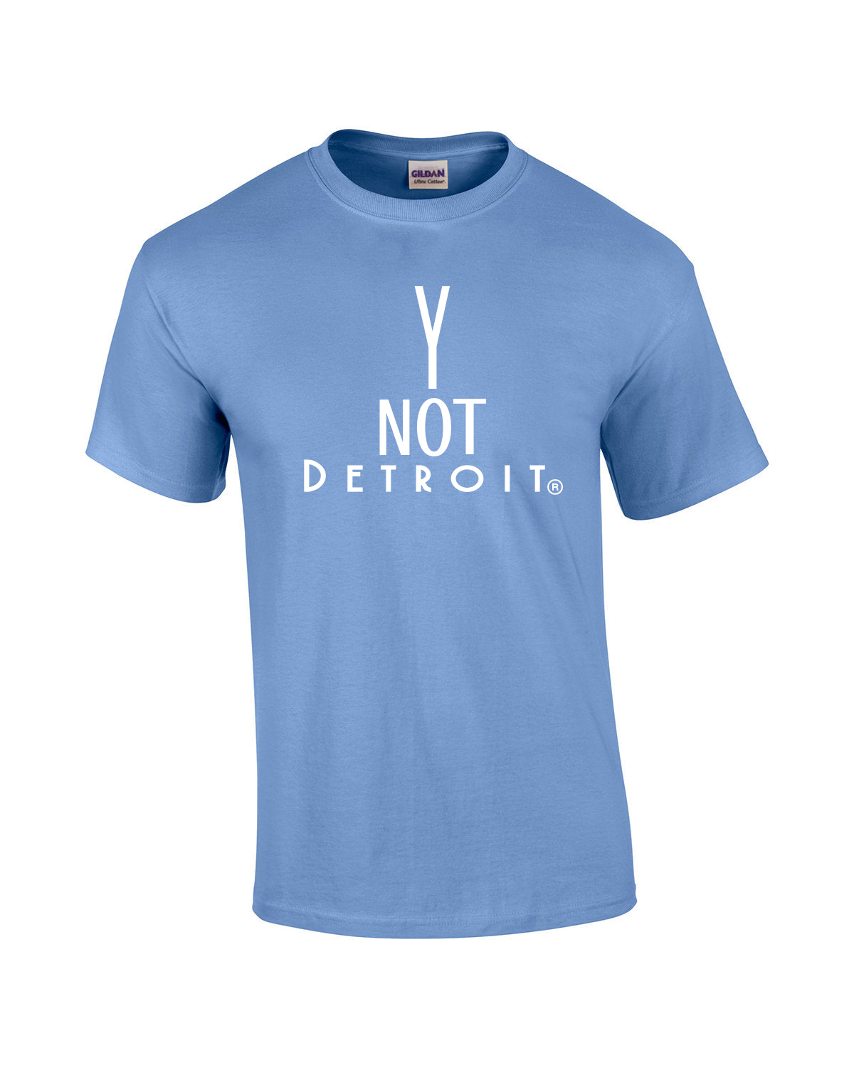 Y NOT Detroit logo t-shirt