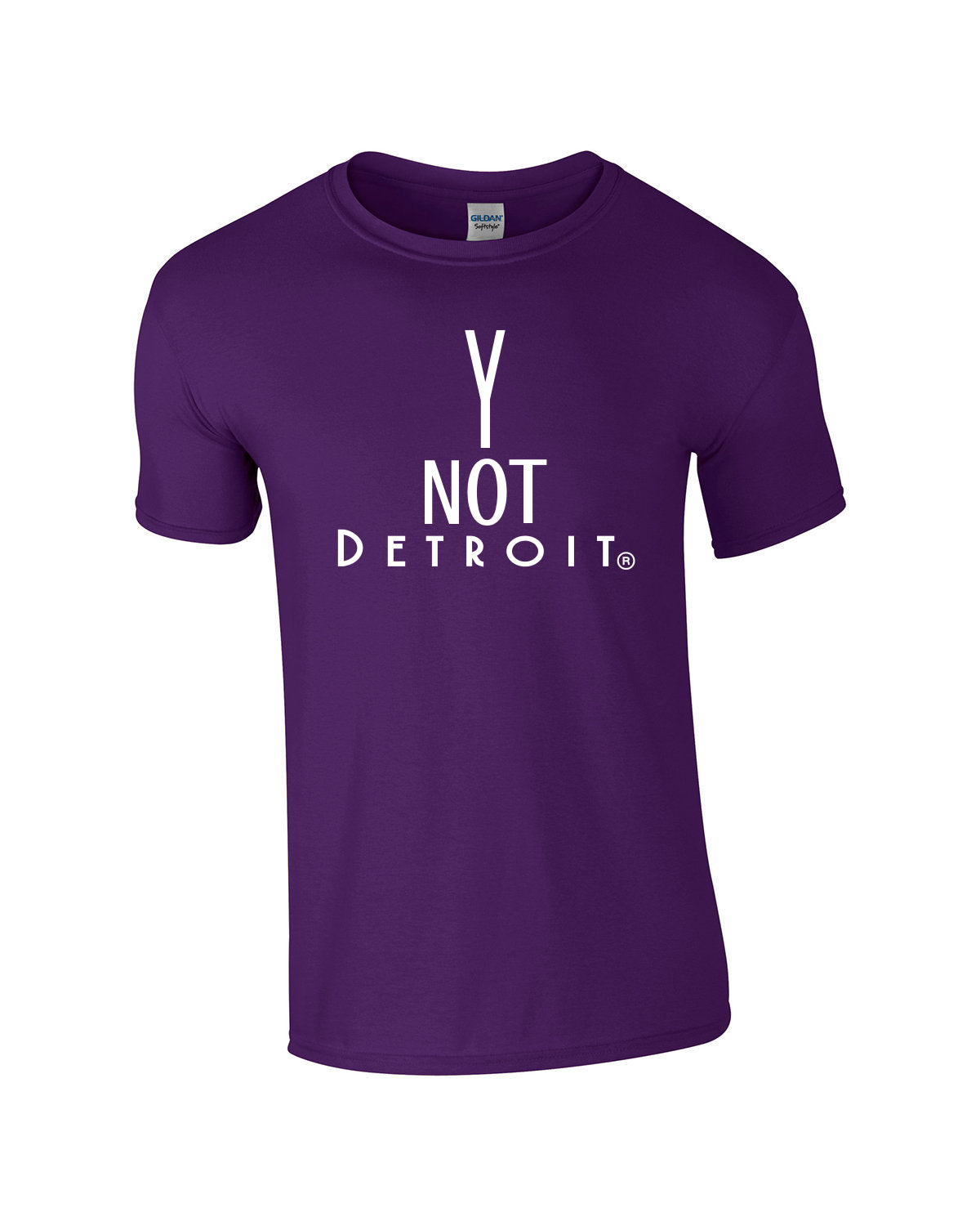 Y NOT Detroit logo t-shirt