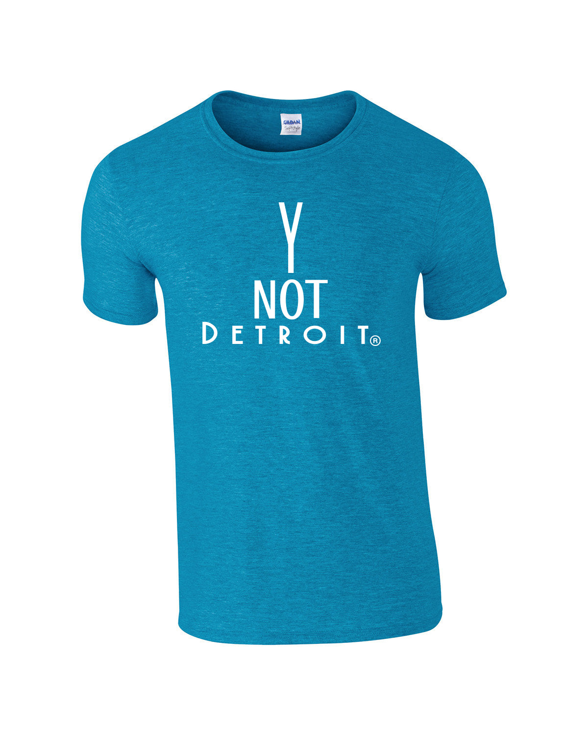 Y NOT Detroit logo t-shirt