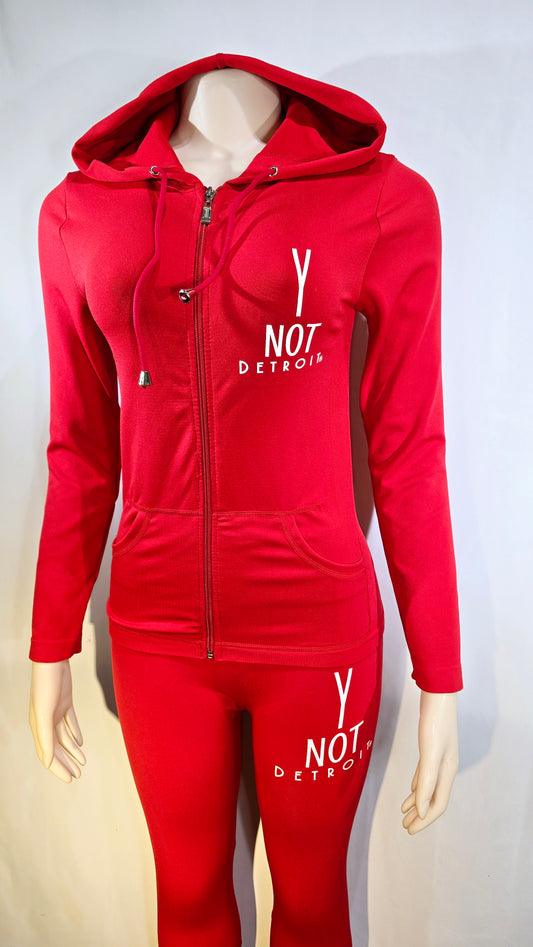 Y Not Detroit lady joggers